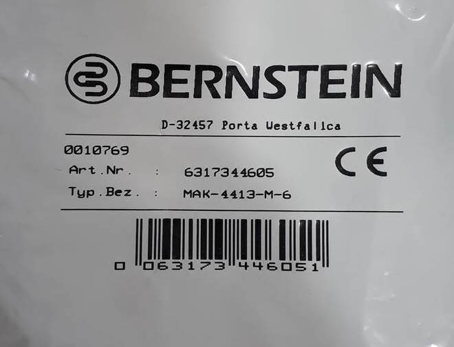 Bernstein-631.734.4605 MAK-4413-M-6
