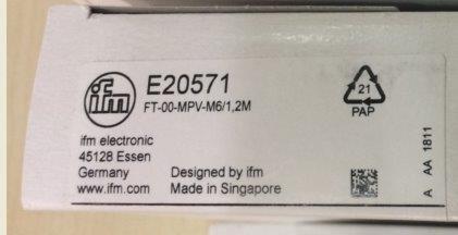 IFM-FT-00-MPV-M6/1.2M E20571 IFM