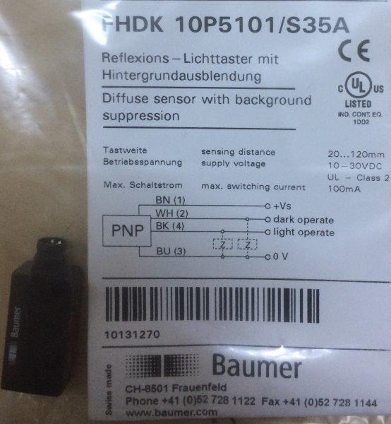 Baumer Group-FHDK 10P5101/S35A 10131270