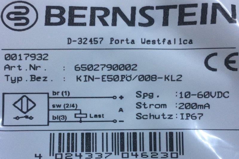 Bernstein-650.2790.002 KIN-E50PO/008-KL2