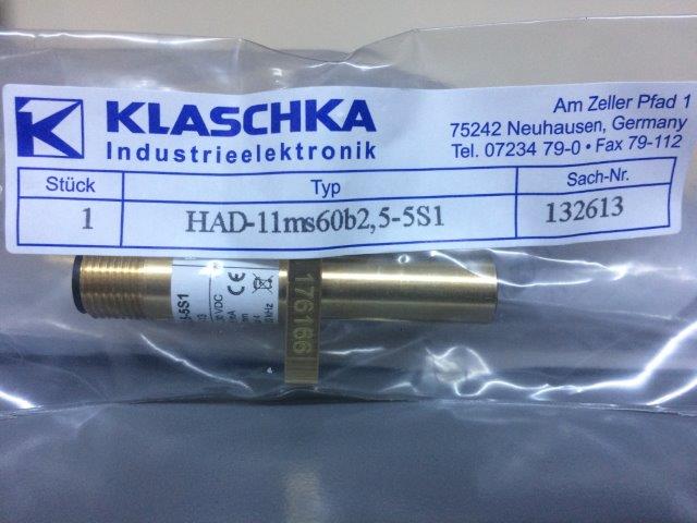 Klaschka -HAD-11ms60b2.5-5S1 132613