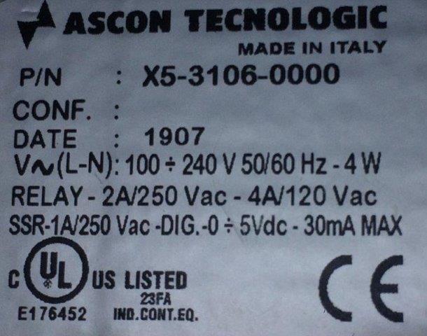 Ascon Tecnologic-X531060000