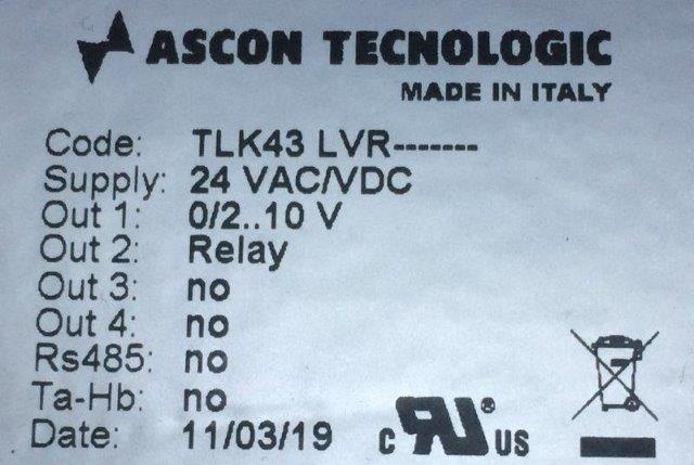 Ascon Tecnologic-TLK43 LVR