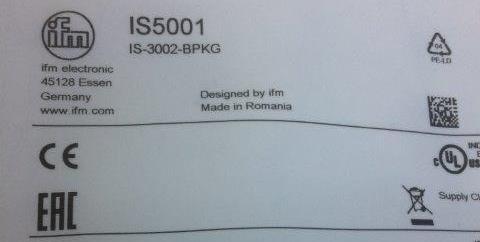 IFM-IS5001 IS-3002-BPKG
