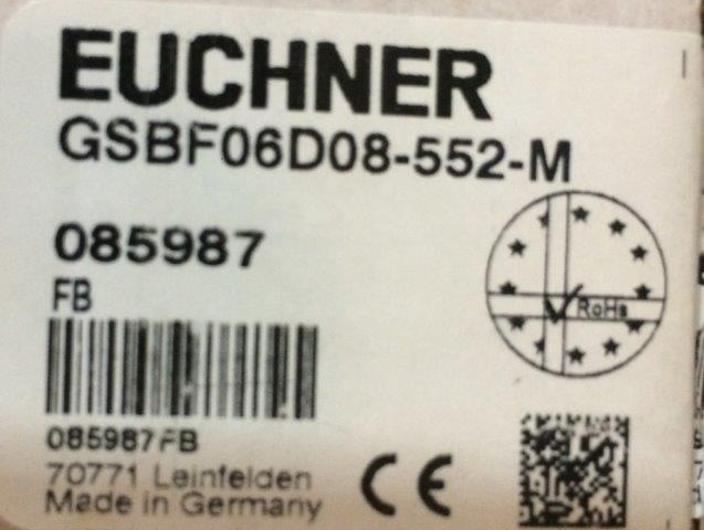 Euchner-EUCHNER 085987 GSBF06D08-552-M