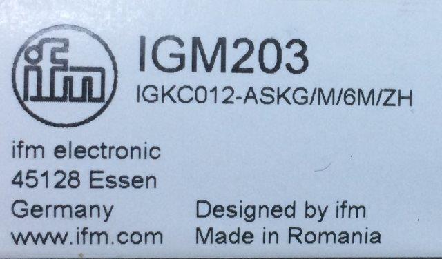 IFM-IGM203