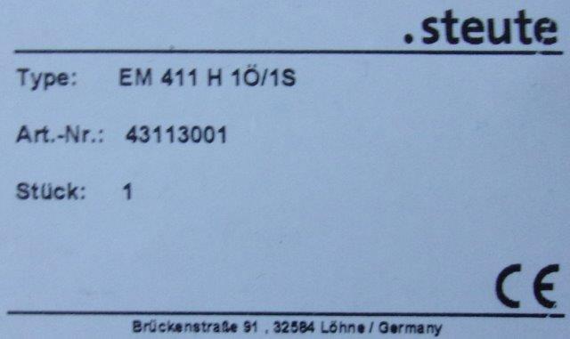 Steute-EM 411 H 1Ö/1S 1046690